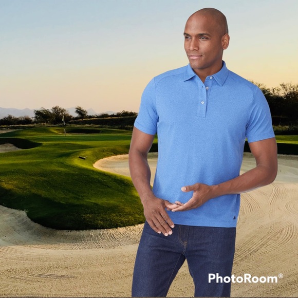 untuckit performance polo